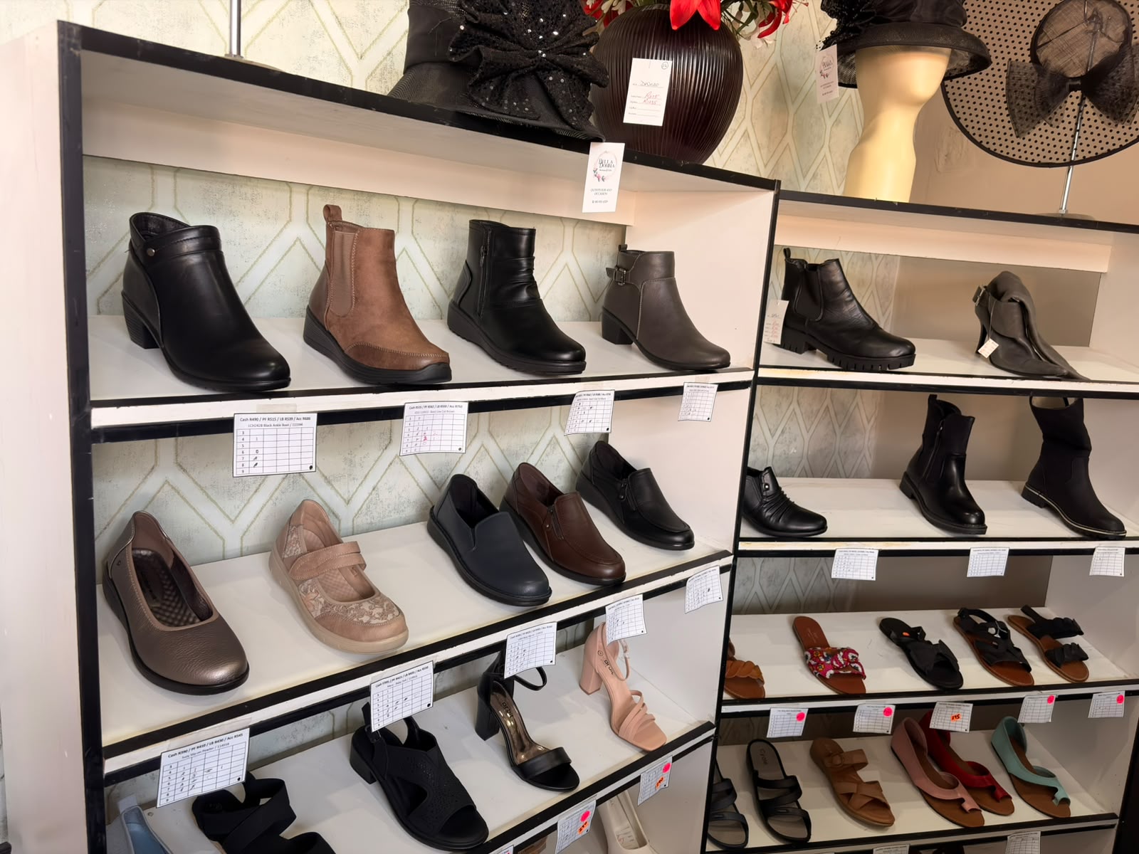 Ladies' shoes and boots collection